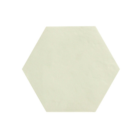 Carrelage hexagonal en grès cérame émaillé vert menthe mat 18x20.5cm, natucbellahexmenta