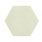 Carrelage hexagonal en grès cérame émaillé vert menthe mat 18x20.5cm, natucbellahexmenta