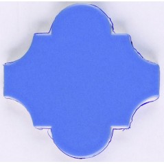 Carrelage arabesque provençal  bleu clair mat 20x12.5cm et 10.5x6.5cm, natprovençal eau
