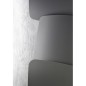 Sèche-serviette radiateur eau chaude design contemporain Antxscudi V vertical gris mat 72x173cm