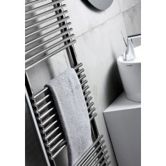 Sèche-serviette radiateur électrique design salle de bain contemporain Anttrimbath 152x40cm 700w