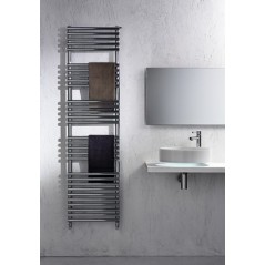 Sèche-serviette radiateur électrique design salle de bain contemporain AntBD25S 152x40cm 700w