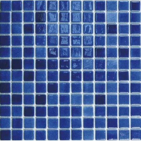 Emaux de verre bleu foncé piscine mosaique salle de bain moxbr-2006 2.5x2.5cm mox
