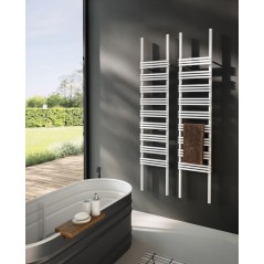 Sèche-serviette radiateur électrique design salle de bain contemporain Antpioli wall 207x40cm 500w de couleur