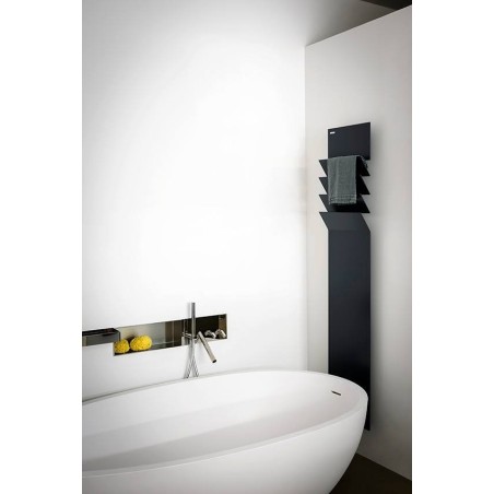 Sèche-serviette radiateur électrique contemporain design salle de bain AntxflapsA  171x35cm de couleur