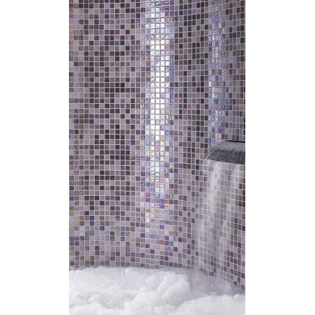 emaux de verre piscine mosaique salle de bain acquaris bali 2.5x2.5 cm mox