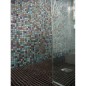 emaux de verre mosaique piscine salle de bain acquaris maldivas 2.5x2.5cm mox