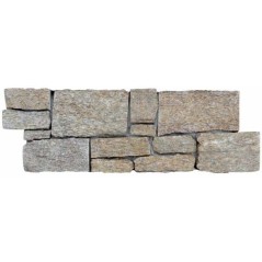 Parement en pierre épaisse grise mat pietra 02 20x55x3cm mos