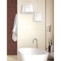 Carrelage hexagone tomette realopal marron, salle de bain 28.5x33cm