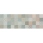 Carrelage sol cuisine patchwork décor imitation tissu 20x20 cm rectifié santafineart
