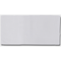 Carrelage effet zellige de couleur blanc uni brillant 7.5x15x1cm, D terracim