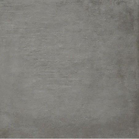 Carrelage imitation béton et résine gris foncé mat, 80x80cm rectifié, pastshade notte