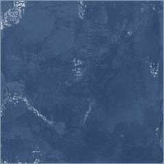 Carrelage Effet Zellige bleu brillant bosselé nuancé apegsouk  bleu 13x13x1cm