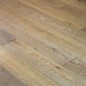 Plancher chêne massif clair huilé grande largeur parquet français scié poussière d'argile, épaisseur 21mm,  largeur 190 mm