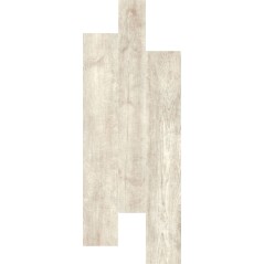 Carrelage imitation parquet bois de chêne contemporain sol cuisine 20x120cm rectifié,  santanature blanc lisse