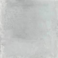 Carrelage, salle de bain, imitation métal argent 60x60cm, santoxydart silver.