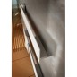 Sèche-serviette radiateur électrique design, salle de bain, AntxT1P noir mat avec fente porte-serviette