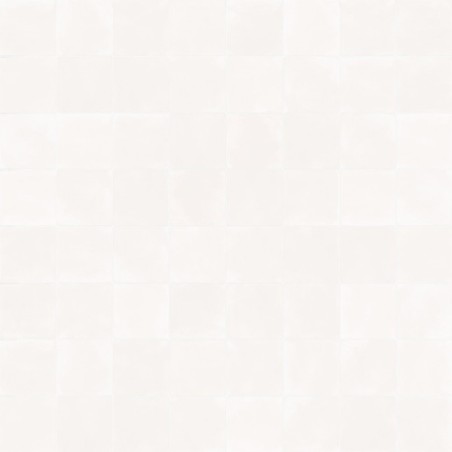 Carrelage imitation carreau ciment nuancé blanc , terrasse 15x15cm rectifié Viv nacar R10