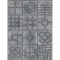 Carrelage patchwork antiderapant imitation carreau ciment gris foncé, terrasse 20x20cm Viv paulista grafito, R13 C