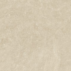 Carrelage imitation pierre moderne sable poli brillant, salon, pièce à vivre XXL 98x98cm rectifié,  Porce1825 sand