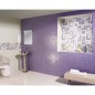 Emaux de verre violet piscine mosaique salle de bain moxmc-602 2.5x2.5cm sur trame.