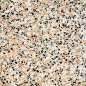 Carrelage ciment terrazzo véritable CARPP02 granito 40x40x1.2cm fond jaune mat ou brillant