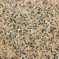 Carrelage ciment terrazzo véritable granito CARPP03 40x40x1.2cm fond jaune mat ou brillant