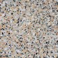 Carrelage ciment terrazzo véritable granito CARPP04 40x40x1.2cm fond gris brillant ou mat