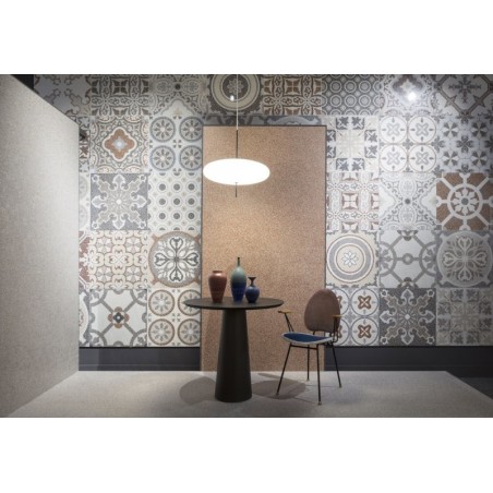 Carrelage décor imitation terrazzo granito mat 60x60cm rectifié, santanewdeco patchwork