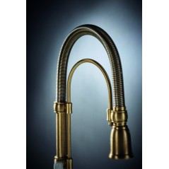 Mélangeur évier classique robinet style ancien couleur vieux bronze F7030BR