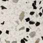 Carrelage ciment terrazzo véritable granito brillant ou mat CARPPG33 40x40X1.2cm eclats de marbre gros grains