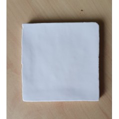 Carrelage imitation zellige brillant blanc 10x10cm, 20x20cm, 20x60cm natucstow blanc