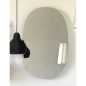 Miroir ovale rétroéclairé 100x45cm scax 2207 et 120x45cm compx scax 2208