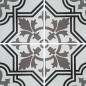 Carrelage ciment véritable décor arabesque 7420-2-1 20x20cm