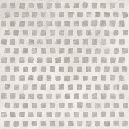 Carrelage imitation béton, décor art contemporain 90x90cm rectifié,  santaset gem white 