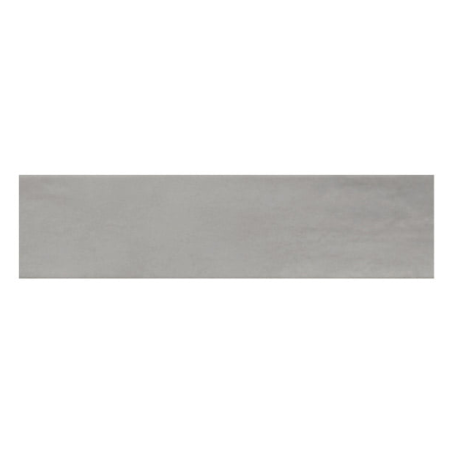 Carrelage rectangulaire gris clair mat en grès cérame émaillé 9x36cm sol et mur natuconcret roma