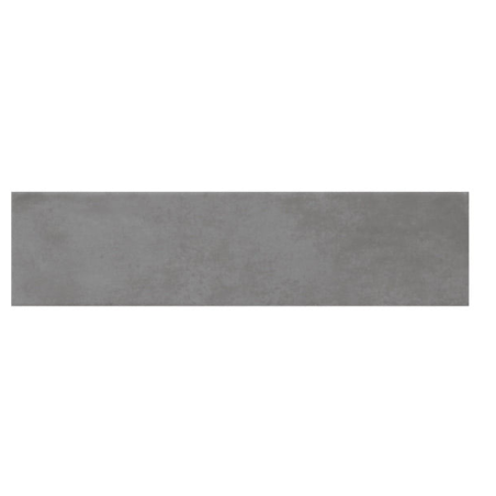 Carrelage rectangulaire gris moyen mat en grès cérame émaillé 9x36cm sol et mur natconcret paris