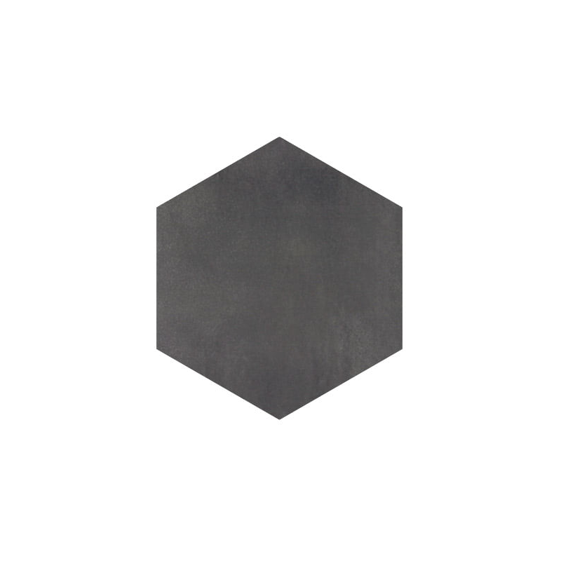 Carrelage rectangulaire gris foncé satiné rectangulaire 9x36cm, hexagonal ou chevron sol et mur natuconcret oslo