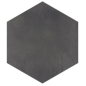 Carrelage rectangulaire gris foncé satiné rectangulaire 9x36cm, hexagonal ou chevron sol et mur natuconcret oslo