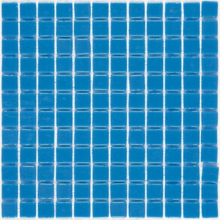 Emaux de verre piscine mosaique salle de bain pour le sol de la douche mosmc-201 antidérapant 2.5x2.5 cm sur trame.