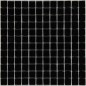 Emaux de verre noir pour le sol de la douche piscine mosaique salle de bain moxmc-901 antidérapant 2.5x2.5cm sur trame.