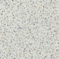 Carrelage imitation terrazzo blanc mat avec grain de couleur rectifié 60X60X1cm apegpoca silken