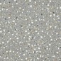 Carrelage imitation terrazzo gris mat avec grain de couleur rectifié 60X60X1cm apegpoca silken grey