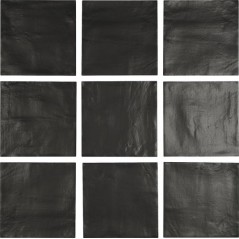 Carrelage bosselé noir mat 13.8x13.8cm contemporain sol et mur apegdelight noir