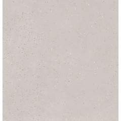 Carrelage effet terrazzo mat 60x60cm, 90x90cm et 120x120cm rectifié sur fond gris clair, santadeconcrete micro perle