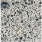 Carrelage terrazzo résineux vert grand format brillant 60x60x1.2cm Dif granito minty