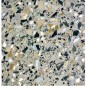 Carrelage terrazzo résineux vert grand format brillant 60x60x1.2cm Dif granito pistache