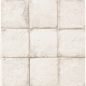 Carrelage blanc brillant sol et mur hexagone 18x20.5cm, barette 7x45cm, carré 11x11cm natuctempo rice