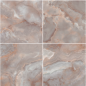 Carrelage imitation onyx marble rose corail brillant rectifié 60x120cm, 120x120cm, Géoxonicorail