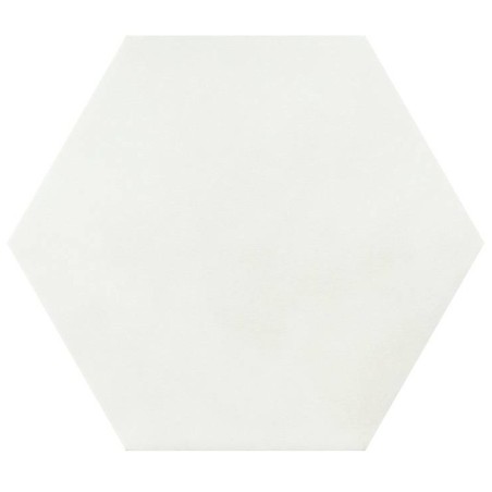 Carrelage hexagonal, petite tomette blanc mat sol et mur , 11,6x10cm Dif small hexagone blanc promotion